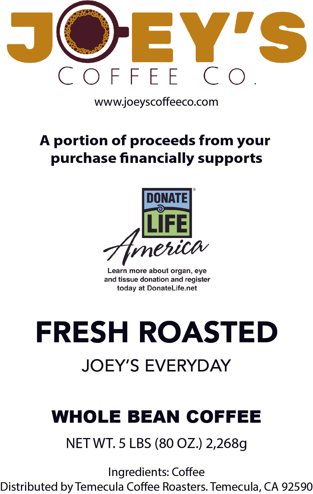 Donate Life America - Joey's Everyday