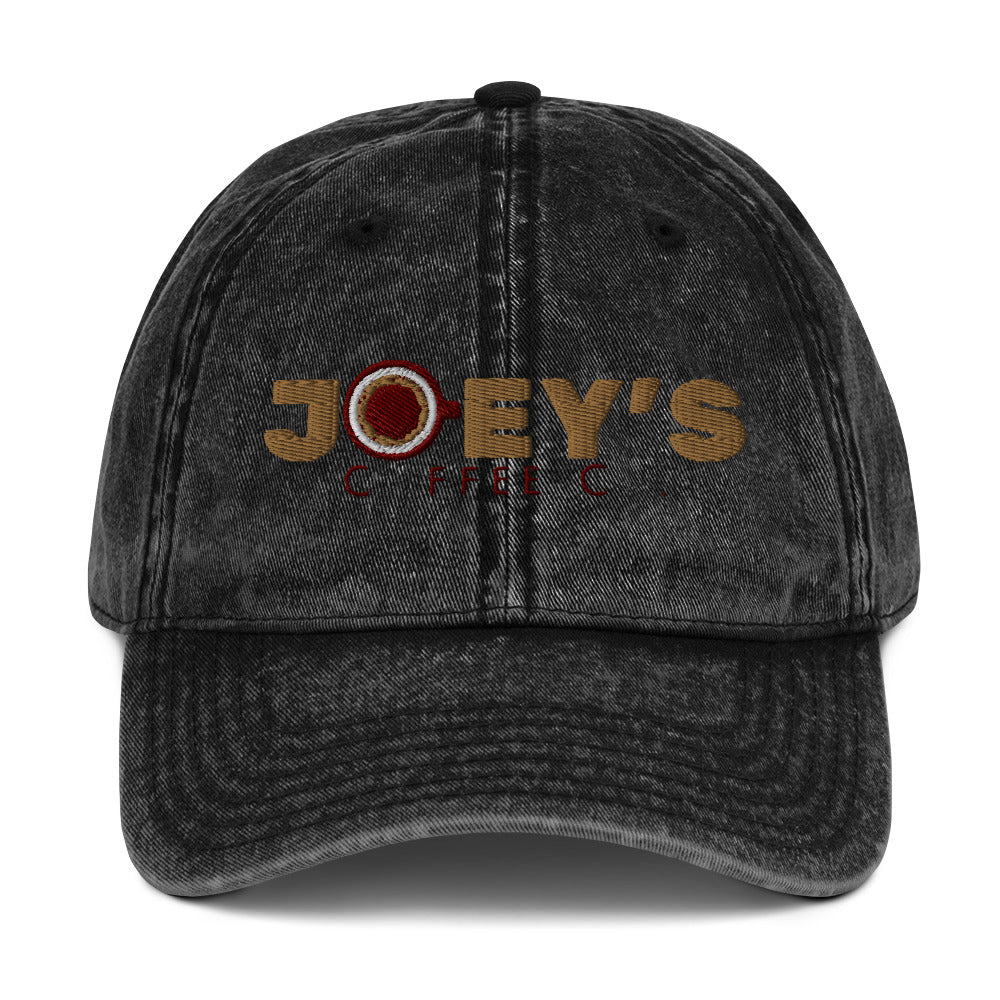 Joey's Coffee Co. Vintage Cotton Twill Cap