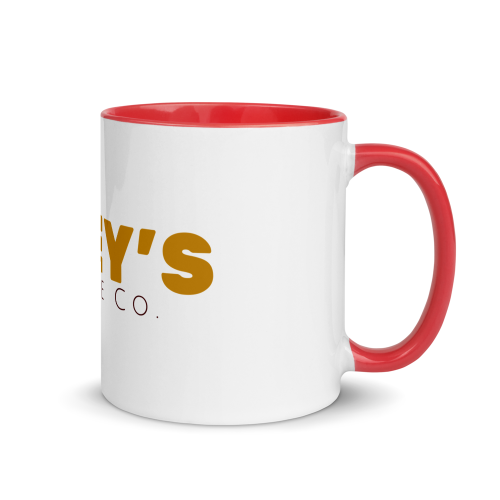 Joey's Coffee Co. Mug with Color Inside (11oz)