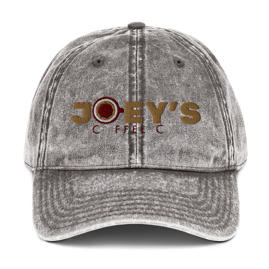 Joey's Coffee Co. Vintage Cotton Twill Cap